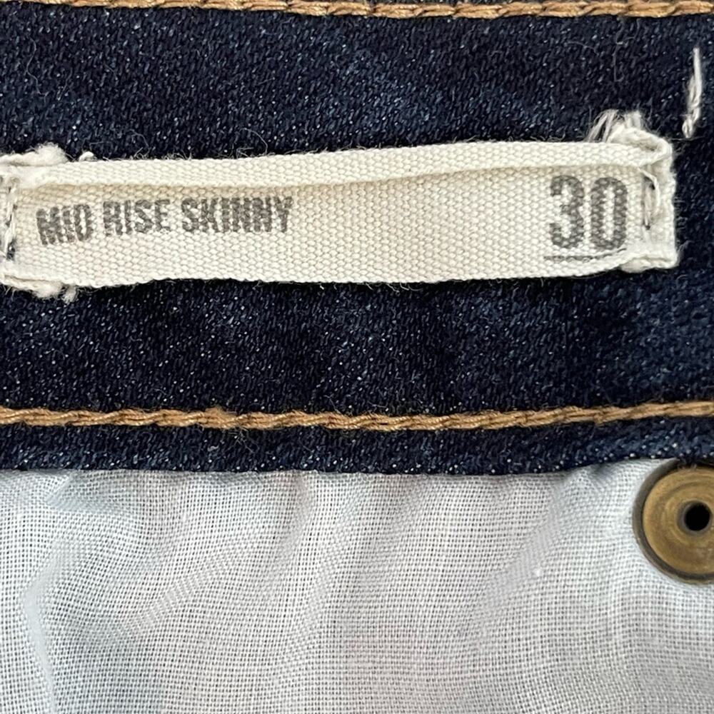 New ~  HARPER HERITAGE ~  Mid Rise Denim Skinny Jeans 30 - Picture 6 of 8